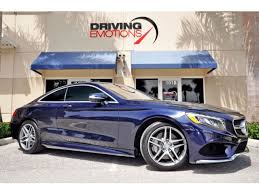2015 Mercedes S550 4matic Coupe Lunar Blue 360 Cam Pano Roof Amg Sport Pkg Benz S Class Used Mercedes Benz Mercedes S550