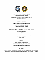 Lembaga pengurusan & kebajikan anak yatim miskin (payasum) km 18, paya rumput jaya, 76300 sungai udang, melaka tel : Kertas Kerja Program Anak Yatim