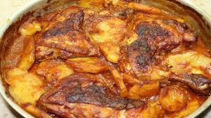 طريقة عمل صينية البطاطس بالفراخ في الفرن Baked Chicken With Potatoes Youtube