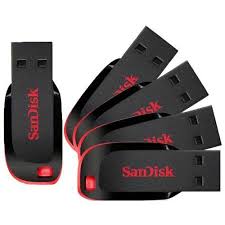Pen drive 64gb sandisk cruzer blade. Tudo Sobre Kit 05 Pen Drive 16gb Usb 2 0 Sandisk Cruzer Blade Sdcz50 016g B35 Preto E Vermelho
