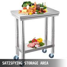 Check spelling or type a new query. Prep Tables 12x24 Stainless Steel Work Table 4 Casters Outdoor Bbq Prep Tables Adjustable N5sensors Com