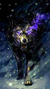Alpha Wolf Wolf Painting Alpha Wolf Wolf Artwork