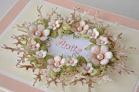 Un Album Cartoline Per La Nascita Della Piccola Anita Usando Gli Splend Tutorial Per Fiori Di Carta Biglietti Fatti A Mano Biglietti Di Compleanno Fatti A Mano