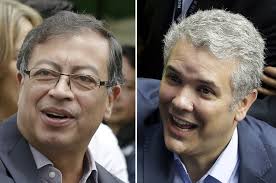 El ex guerrillero gustavo petro y el derechista iván duque se enfrentarán en un balotaje el próximo 17 junio, todo para definir al próximo presidente de colombia, según el escrutinio casi total de las. Former Guerrilla Young Conservative Vie To Lead Colombia The Mainichi