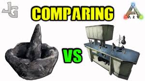 Ark comparing chemistry bench vs mortar and pestle speed and output. Ark Chemistry Bench Vs Mortar And Pestle Comparing Speed Output Youtube