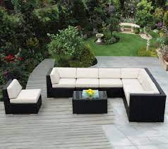 1759 Amazon Com Genuine Ohana Outdoor Patio Sofa Wicker Sectional Furniture 8pc Couch Set With Free Pa Sectional Patio Furniture Outdoor Couch Patio Sofa Set