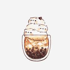 Commissions Closed On Instagram Brown Sugar Boba With A Stack Of Vanilla Kitties Cute Animal Drawings Kawaii Kawaii Drawings Kawaii Art