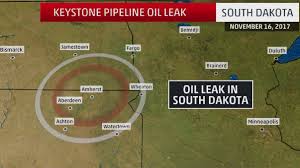 Taylor devries / north dakota department of environmental quality via ap. Keystone Pipeline Spill Leaks 210 000 Gallons Of Oil In South Dakota The Weather Channel Articles From The Weather Channel Weather Com
