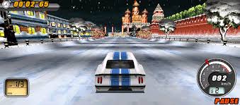 Raging thunder 2 es un juego de carreras en tres . Gamelion Studios