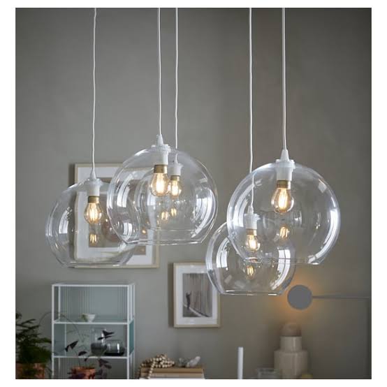 Ultra-thin Glass Pendant Light Shades