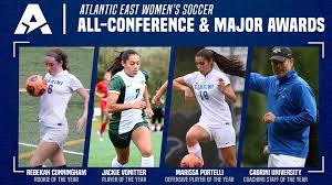 Baseball golf soccer softball tennis track. Vonitter Portelli Highlight Women S Soccer All Conference Teams Atlantic East Conference