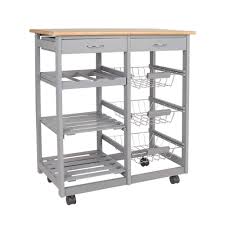 Maybe you would like to learn more about one of these? Wido Grey Kitchen Trolley Cabinet Butchers Block Serving Storage Drawers Rack Wheels Wooden Cart Mobile Freestanding Island Grey Home Garden Store Home Kitchen