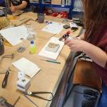Design and Make Mountain Silver Ring with Lake District