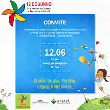 Criar movimentos que promovam integração dos setores de saúde e educação, a fim de alcançar padrões de qualidade na formação de profissionais de saúde com base nas necessidades. Portal Governo Do Amapa 1Âª Marcha Estadual De Enfrentamento Ao Trabalho Infantil Acontecera Nesta Quarta Feira 12