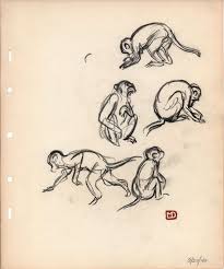Deja View Marc Davis Animals Animal Sketches Monkey Drawing Sketch Book