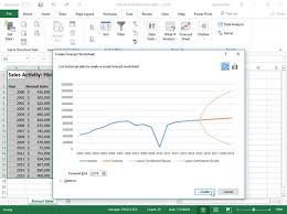 How To Create Forecast Worksheets In Excel 2019 Dummies