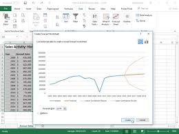 how to create forecast worksheets in excel 2019 dummies