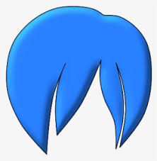 Discover and download free anime hair png images on pngitem. Anime Hair 2 Blue Hair Clip Art Hd Png Download Kindpng