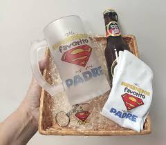 Regalos con mensaje para el día del padre. Cesta De Regalo Para Dia Del Padre Los Eventos De La Tata