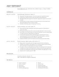 See our general labor resume sample for ideas on how to present your work experience in the best the general labor resume sample gives you a great example of how much information to include in. General Manager Resume Examples And Tips Zippia
