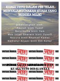 Dalam pengeluaran makanan di bawah agensi pertubuhan makanan dan. Kuasa Veto Dalam Pbb Telah Menyalahgunakan Kuasa Yang