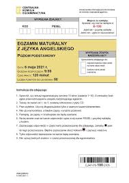 Wyniki matur są już dostępne indywidualnie dla każdego zdającego i zdającej w systemie okręgowych komisji egzaminacyjnych od godz. Matura 2021 Jezyk Angielski Poziom Podstawowy Arkusz Cke Odpowiedzi Jakie Zadania Na Maturze Z Angielskiego 6 05 2021 Dziennik Baltycki