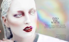 into the white by karolina amberville — GENLUX