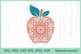 Download Teacher Mandala Apple Teacher Fall Graphic By Shinegreenart Creative Fabrica