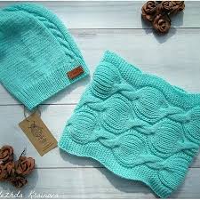 Biryuzovyj Vesennij Komplekt V Nalichii R52 58 Cena 2000r Vnalichiikomplekt Vesennijkomplekt Vya Lace Knitting Patterns Knitting Accessories Knit Beanie Hat