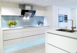 Gallery Linear Handleless Range White Gloss Kitchen White Modern Kitchen Modern White Kitchen Cabinets