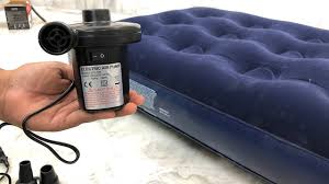 It can also be inflated with any standard a/c air bed pump (sold separately). Electric Air Bed Pump Demo Air Mattress Pump Youtube
