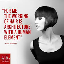The vidal sassoon salon of beverly h ill s, california is an up scale beauty parlor found ed b y note d hair dresser vidal sassoon. Sassoon Vidal Sassoon Hair Color Hairstylist Humor Back To School Haircuts