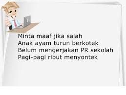 Salah satu kekayaan budaya yang ada di lombok adalah lelakak (pantun sasak). Pantun Tentang Anak Sekolah Berisi Nasehat Dan Motivasi Menit Info