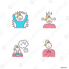 Maybe you would like to learn more about one of these? Pms Symptome Farbsymbole Setzen Emotionale Ausbruche Reizbarkeit Und Stress Stock Vektorgrafi Crushpixel