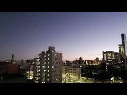 ライブカメラ］大阪の夜明け あべのハルカス 通天閣 星野リゾートOMO7 夜明けの瞬間 - YouTube