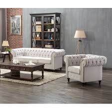 Us Pride Furniture Teressa 2 Piece Living Room Set Sofa Chair Walmart Com Living Room Leather Furniture Living Room Sets