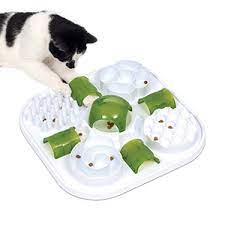 Cat owners are advised to keep their cats indoors for these can be easily made at home by cutting holes in toilet paper rolls, water bottles, or egg cartons. Catit 2 0 Play Cat Slow Feeder Treat Puzzle Pets At Home