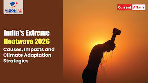 India’s Extreme Heatwave 2026: Causes, Impacts and Climate Adaptation Strategies