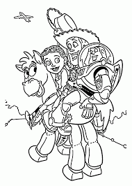 Jessie coloring pages coloring pages are a fun way for kids of all ages to develop creativity, focus, motor skills and color recognition. Toy Story Jessie Coloring Pages Coloring Home