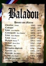 On élit d'abord le 1er adjoint, puis et comme les adjoints d'une liste sont liés au maire, en cas de décès du maire, de démission ou de révocation, il sera nécessaire de procéder à une. Presentation Baladou