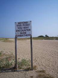 File:Nude Beach Warning Sign at Gunnison Beach in Sandy Hook, New  Jersey.jpg - Wikipedia