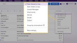 As you scroll down the list of available services, you will encounter the wordservice: How To Sort Messages In Yahoo Mail