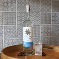 · strain into mug if drinking hot, or . English Sambuca English Spirit