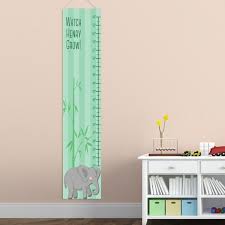 Amazon Com Personalized Elephant Growth Chart For Boys Baby