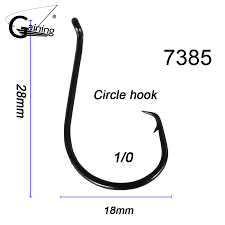 Us 6 49 50 Off 50 X 1 0 Japanese Fishing Hooks Stainless Steel Carbon Chemically Sharpened Octopus Circle Hook Fishing Tackle Fishing Hook In