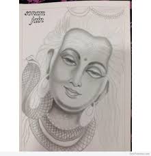 Pencil Sketches Pencil Sketch Sketches Lord Shiva Sketch