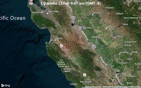 Small Earthquake Of Magnitude 3 0 Just Reported 13 Miles Northeast Of Soledad California United States Volcanodiscovery