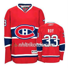 Offizielle jerseys der montreal canadiens. Reebok Montreal Canadiens Trikot Patrick Roy 33 Heim Rot Herren