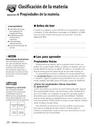 Https Www Clevelandmetroschools Org Cms Lib Oh01915844 Centricity Domain 6268 Week 202 20april 2013 Chemistry April 2014 Chemistry 20april 2014 20reading 20essentials Properties 20of 20matter Spanish Pdf