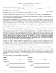 4 non disclosure agreement forms. Non Disclosure Agreement Template Unilateral And Mutual Nda